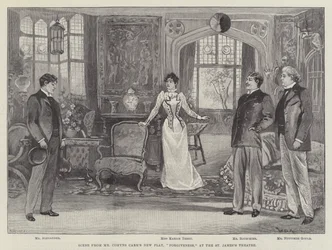 Scene from Mr Comyns Carr